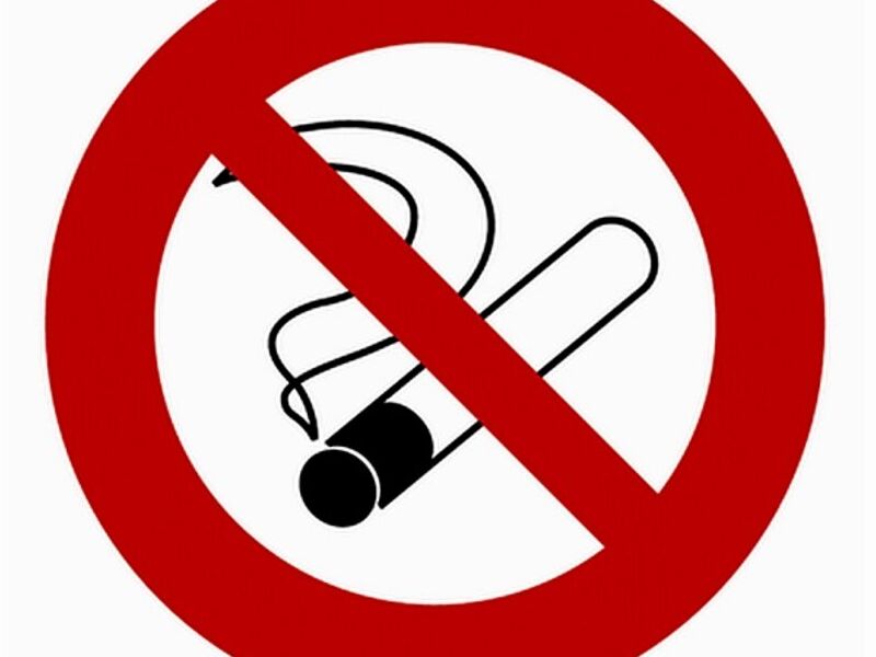 Señal Prohibido Fumar Pictograma CDMX