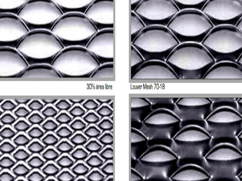 Metal Desplegado Louver Mesh Monterrey