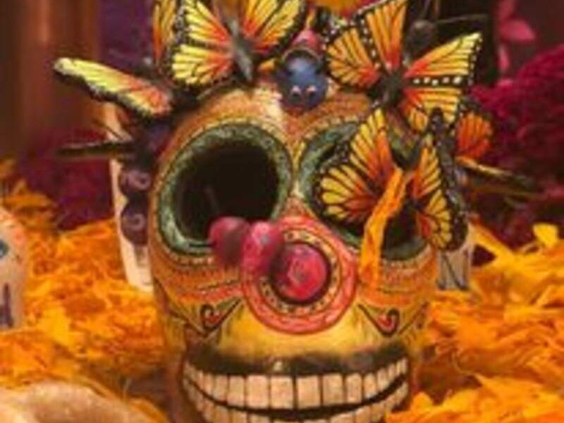 Adorno calavera Ciudad de México