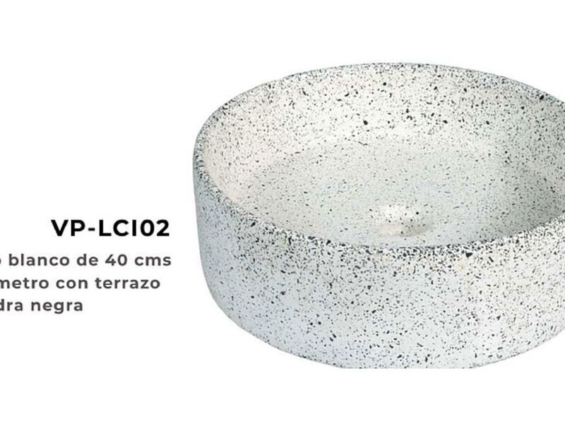 Lavabo terrazo blanco México