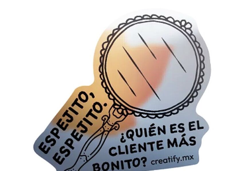 Calcomanías Plata Espejo México