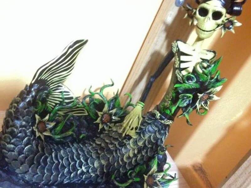 Adorno día de muertos Michoacán