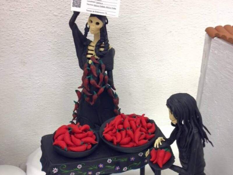 Adorno día de muertos Acuitzio