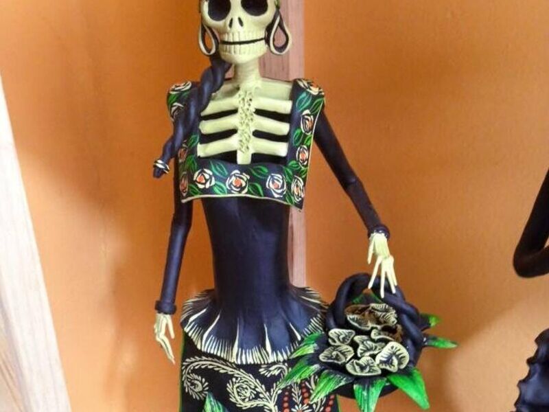 Adorno día de muertos Aguililla