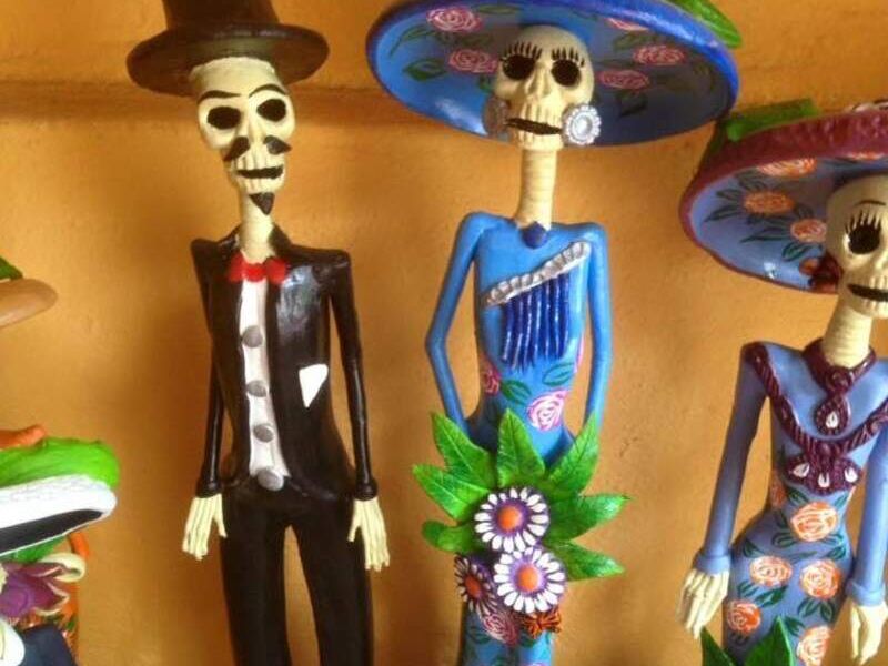 Adorno día de muertos Apatzingán