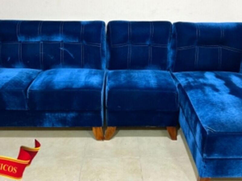 SALA DIVAN AZUL VILLALINDA