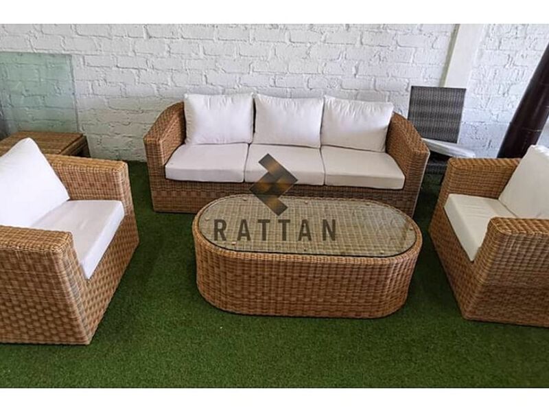 Sala circular rattan méxico