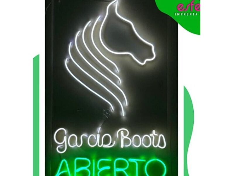 Anuncio LED 2 colores México