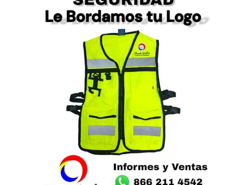 Logo chaleco seguridad México