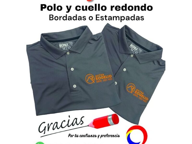 Playeras cuello redondo México
