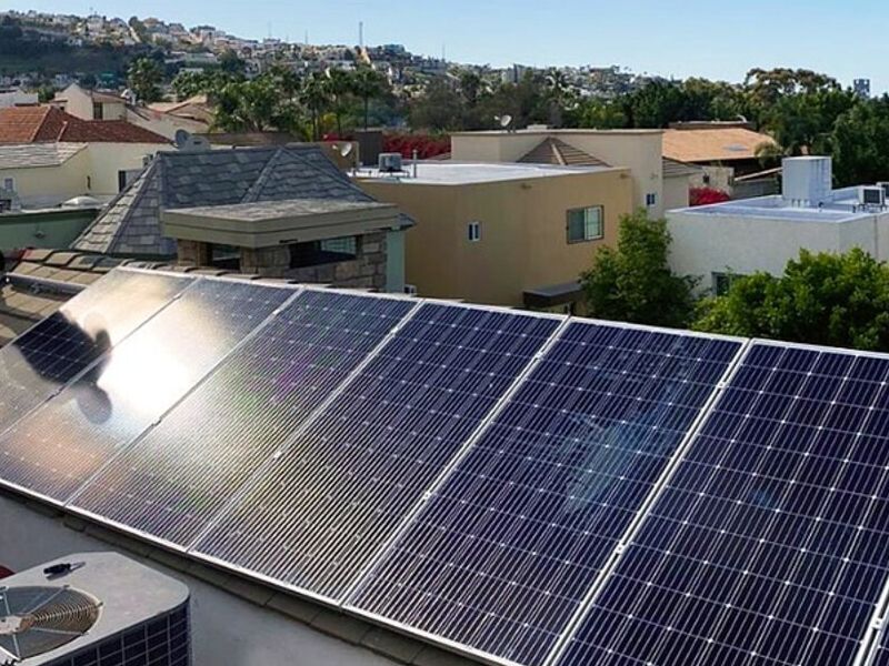 Panel solar residencial México