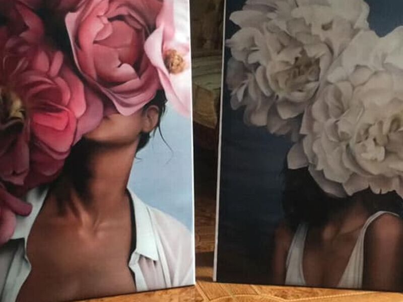 Cuadro Decorativo Flores México 