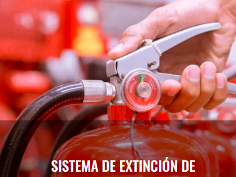Sistemas extinción incendios méxico
