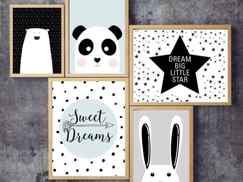 Cuadro Decorativo Panda Ensenada 