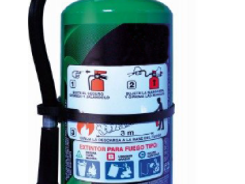 Extintor HFC236 Agente limpio méxico