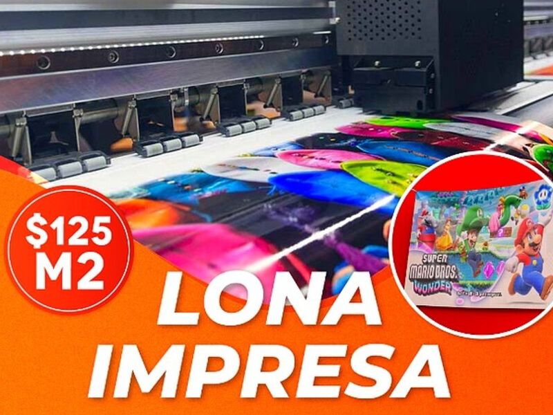 Lona impresa México