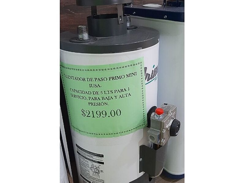Calentador primo 5ltrs méxico