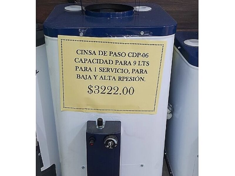 Calentador Cinsa 9ltrs méxico