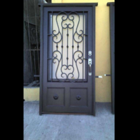 Puertas y zaguanes de hierro