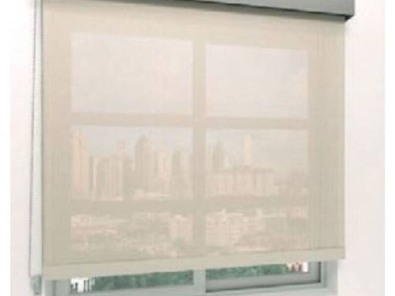 Persianas Enrollables Traslucidas Beige