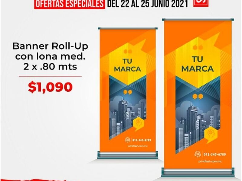 Banner Roll-Up México