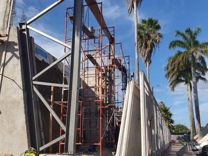acero estructural Techos Industriales México