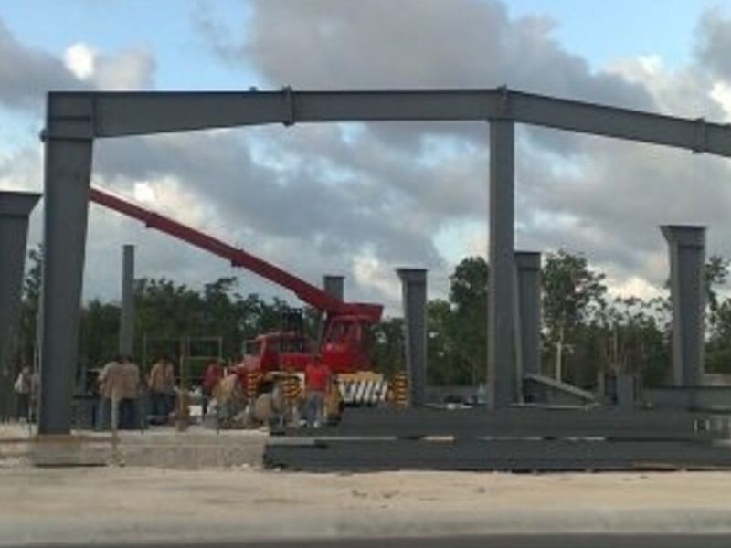 acero estructural Techo Industriales México