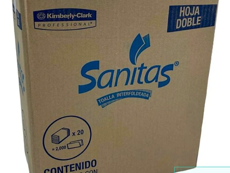Toalla interdoblada Sanitas México 