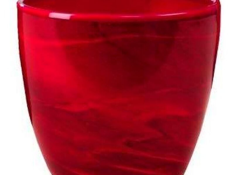 Maceta Roja Marble MX
