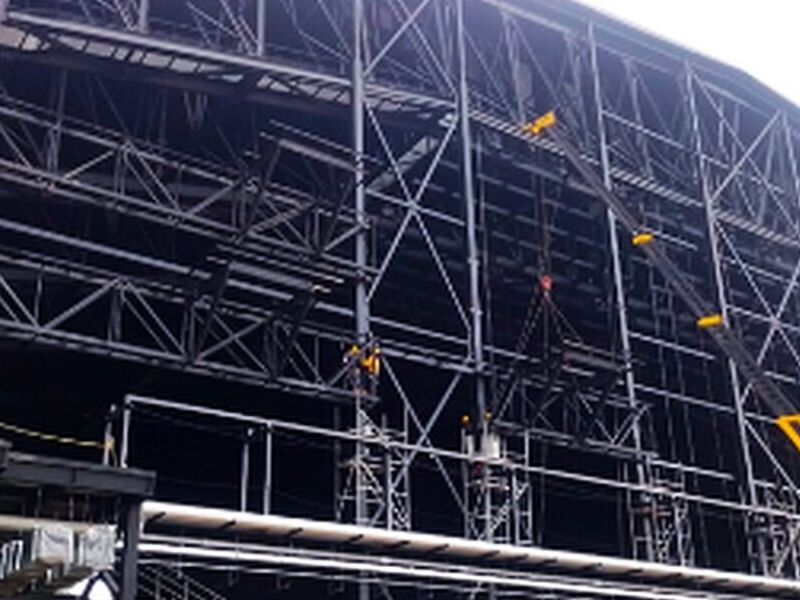 Pre-ensamblaje estructuras metálicas México