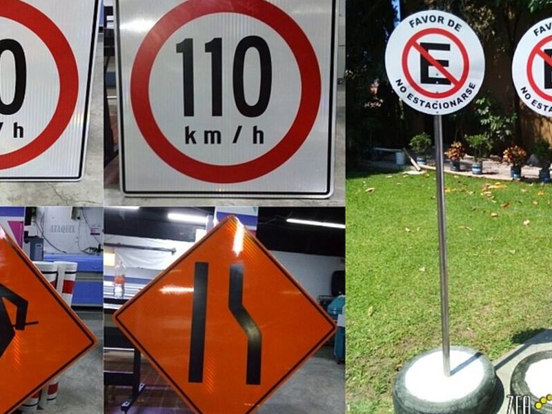 Señalética vial México