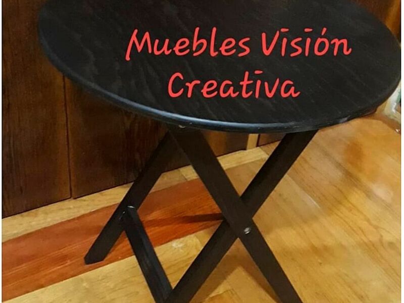  Mesa redonda plegable Conny México