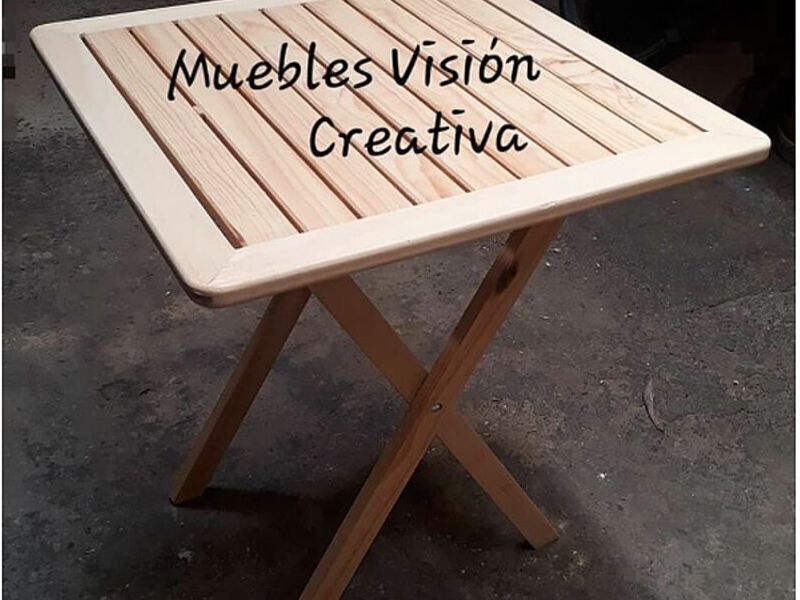 Mesa cuadrada plegable Jenny México