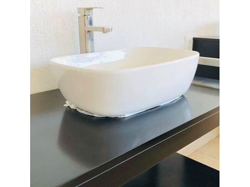  Lava manos con base de madera México
