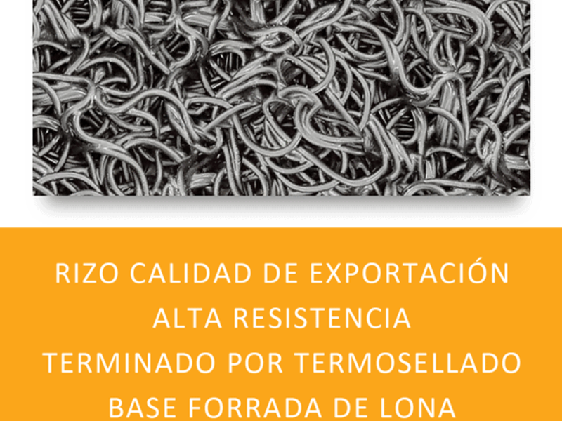 Tapete rizo por termosellado Guadalajara
