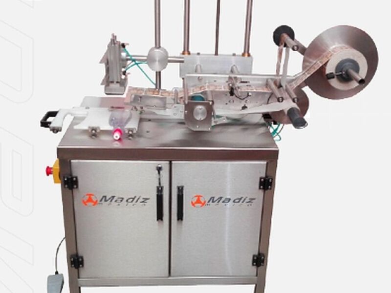ETIQUETADORA SEMIAUTOMATICA ENVASES MEXICO