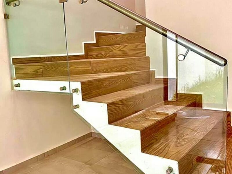 Barandal Aluminio Cristal México