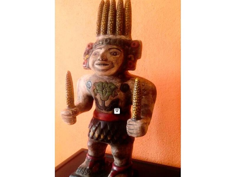 Hombre barro 1 Mexicali