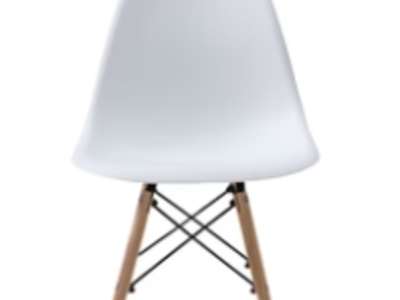 Silla Madera Color Blanco