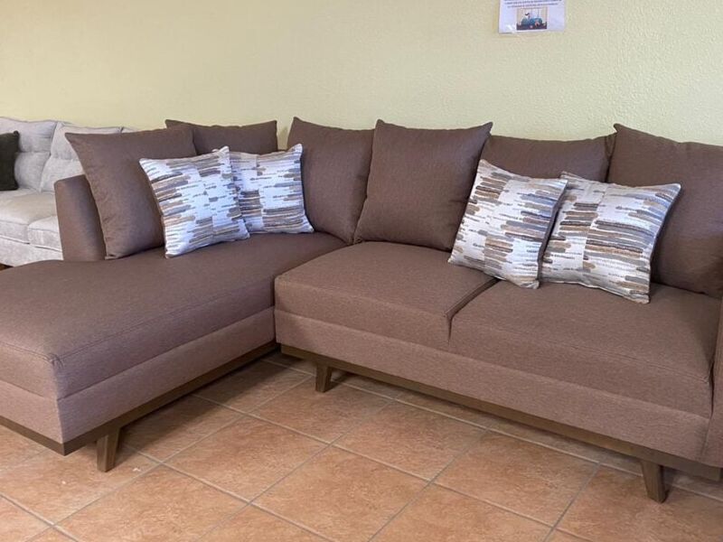 Sillón Esquinero Chocolate Sonora  