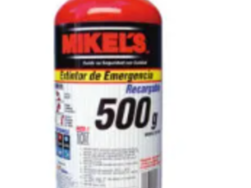 Extintor emergencia 500g méxico
