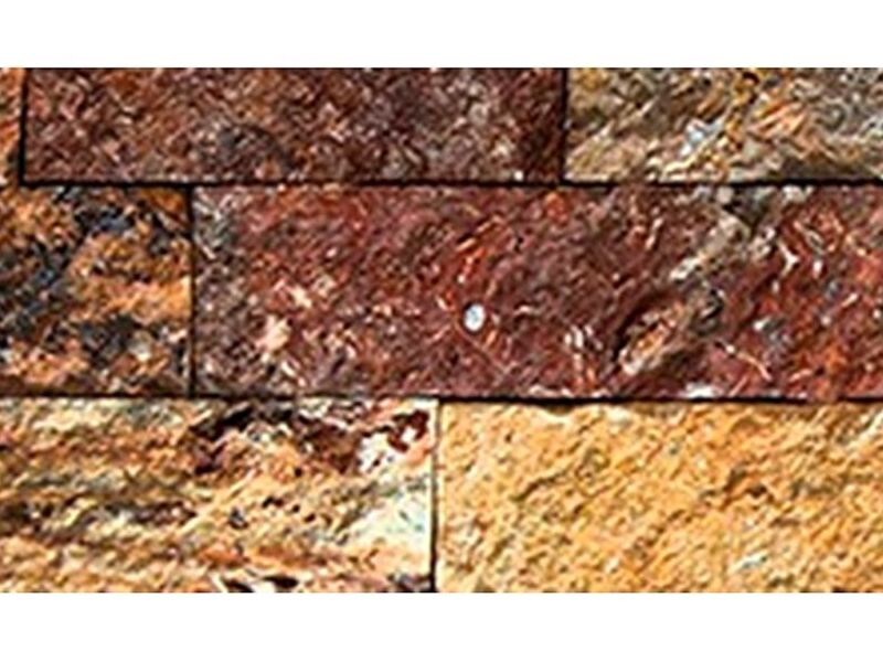 Laja travertino rojo Mérida