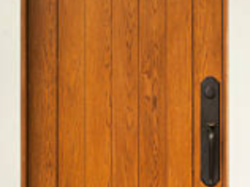 Puerta rústica madera
