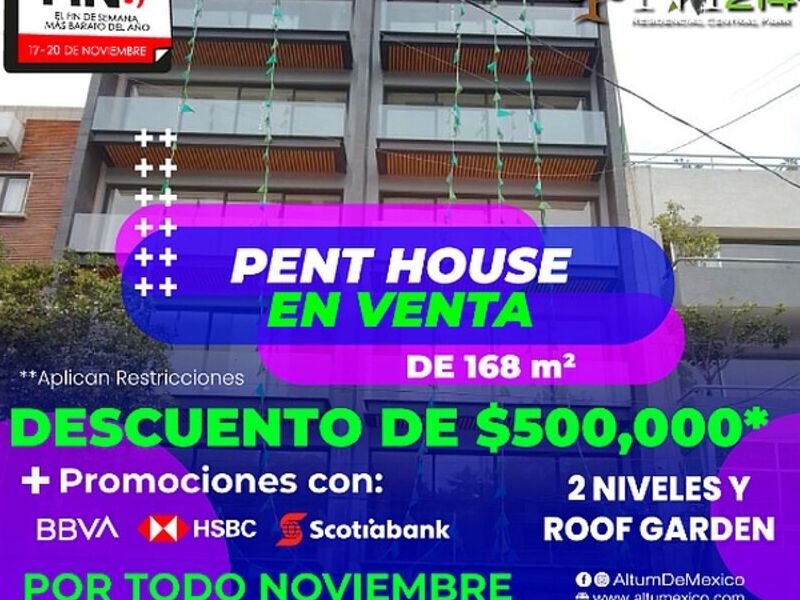 Venta Departamento Novedoso México