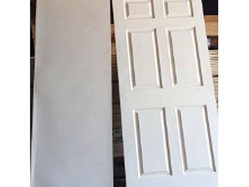 Puerta madera blanca 