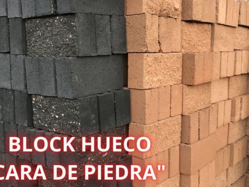 Block Hueco Cara Piedra México