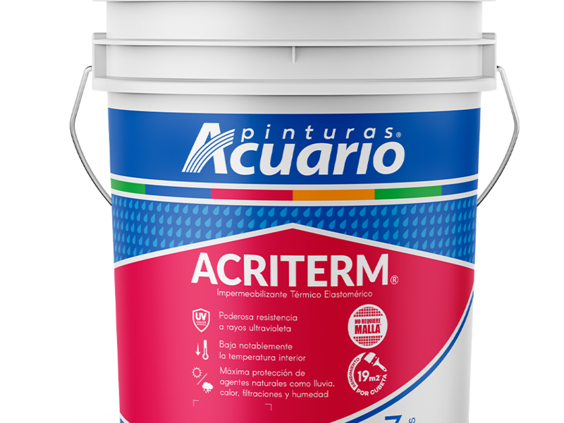 IMPERMEABILIZANTE ACRITERM 3 AÑOS ACUARIO