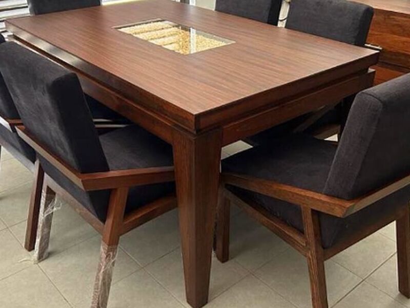 Comedor mesa con centro decorativo México 