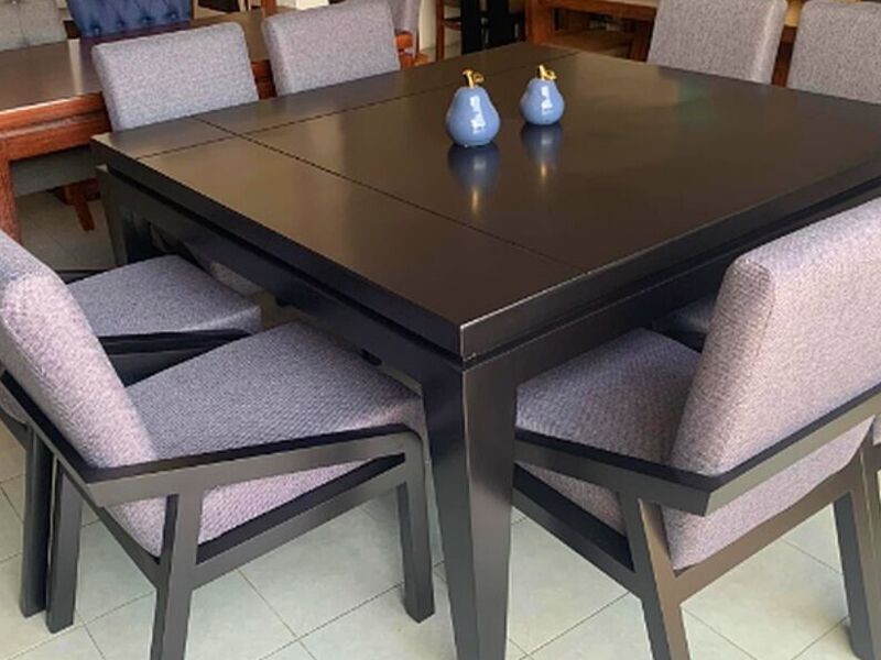 Comedor chocolate 8 sillas México 
