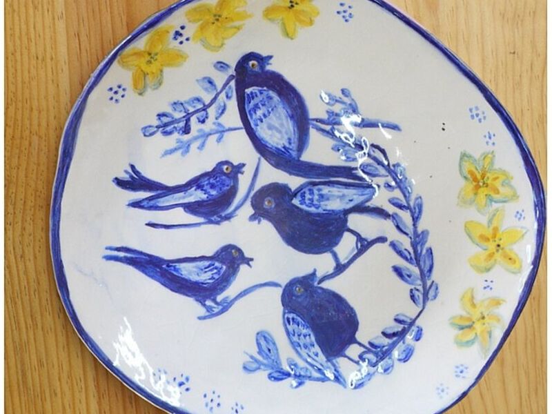 Plato pajaritos Mexico